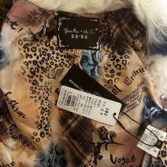Real Fur jacket Coat size XS-S NWT - Picture 11 of 11